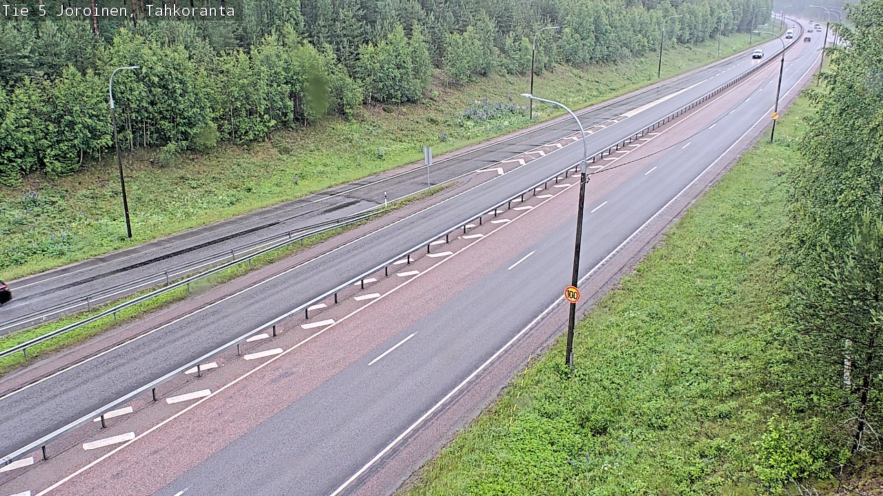 Weather Camera Image Väg 5 Jorois, Tahkoranta, Joroinen, Pohjois-Savo