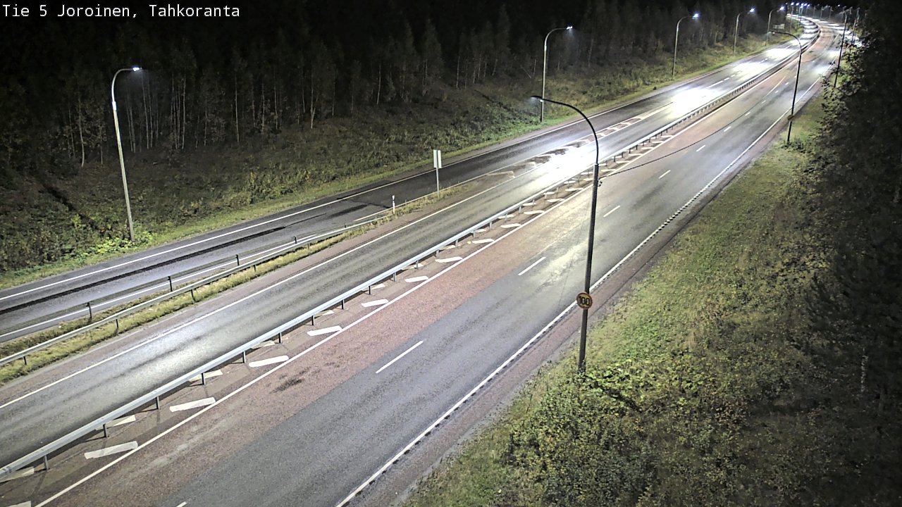 Weather Camera Image Road 5 Joroinen, Tahkoranta, Joroinen, Pohjois-Savo