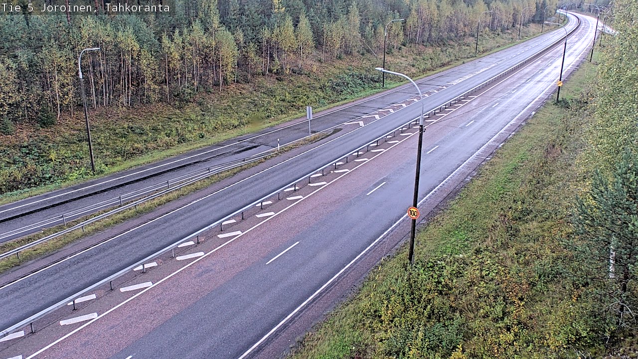 Weather Camera Image Road 5 Joroinen, Tahkoranta, Joroinen, Pohjois-Savo