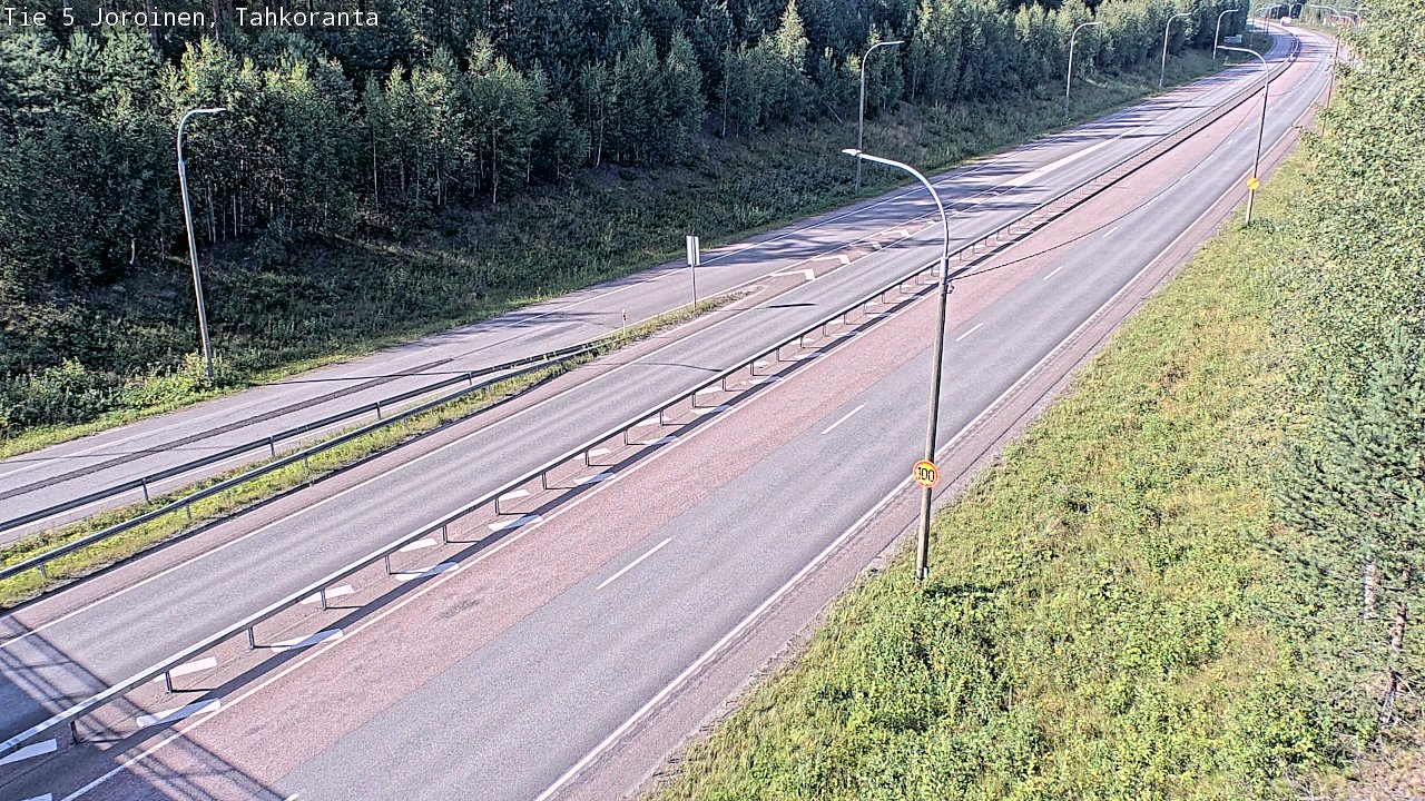 Kelikamerat Kuva Tie 5 Joroinen, Tahkoranta, Joroinen, Pohjois-Savo