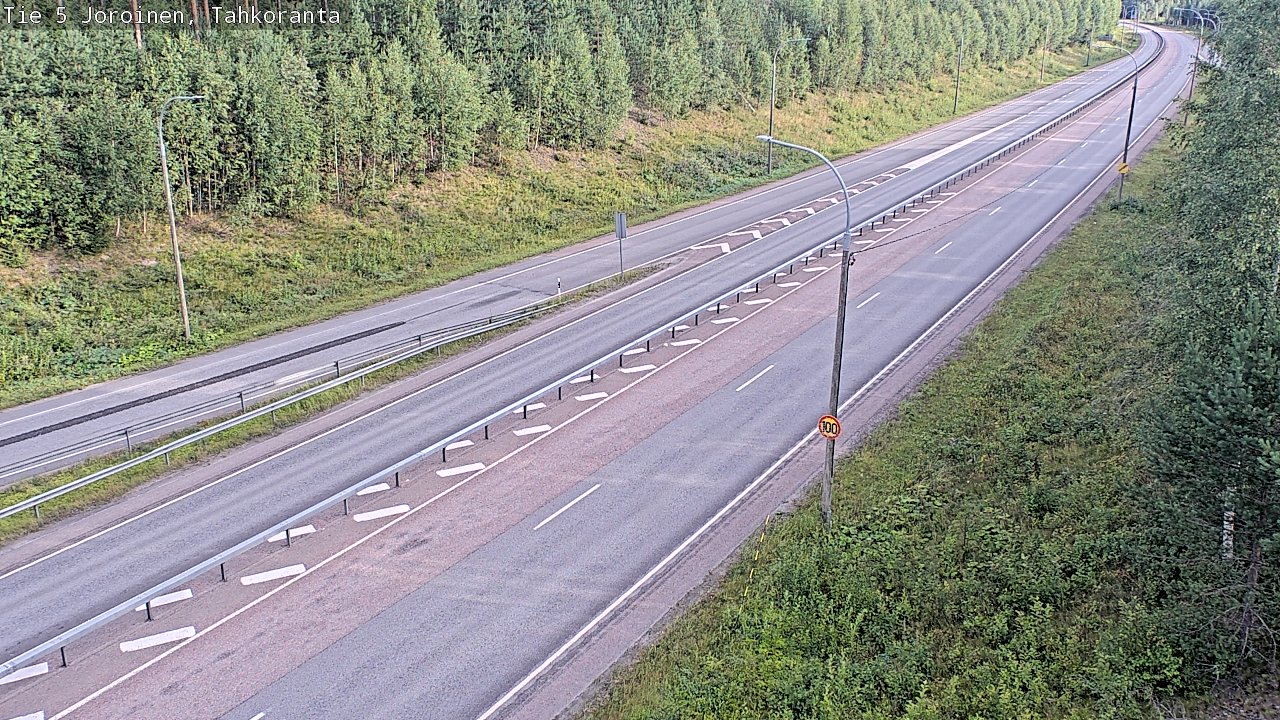 Kelikamerat Kuva Tie 5 Joroinen, Tahkoranta, Joroinen, Pohjois-Savo