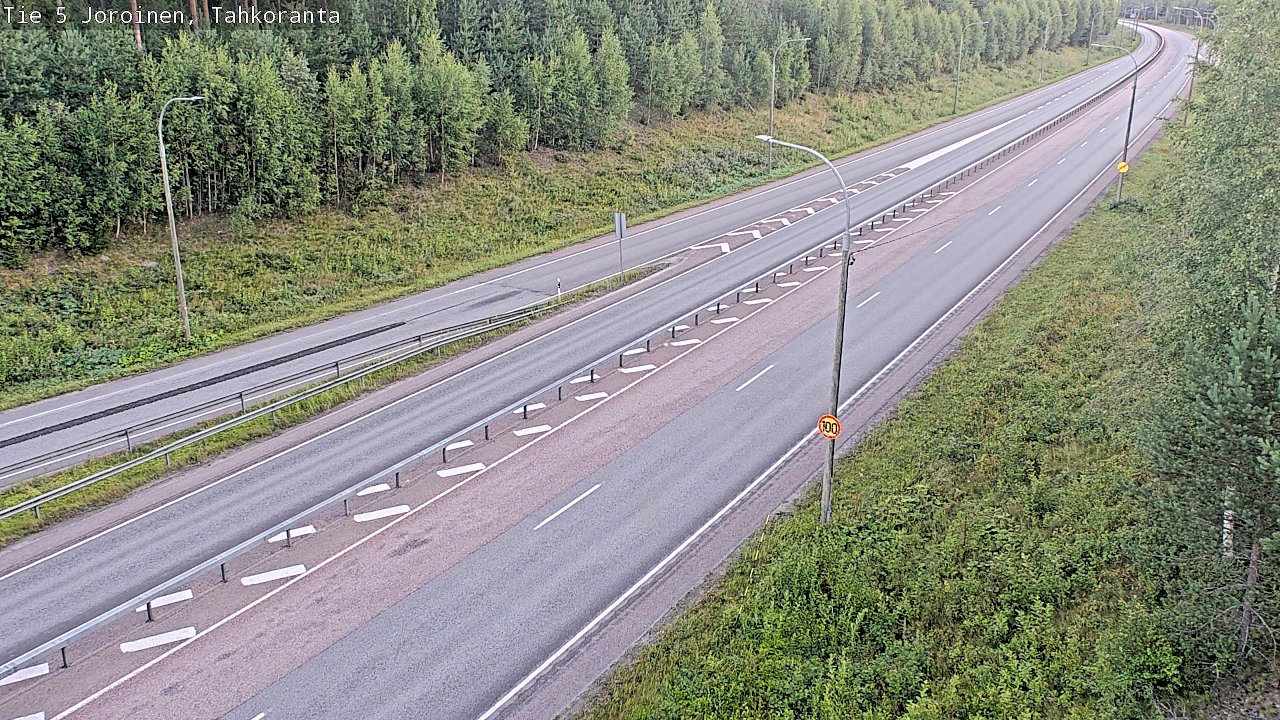 Kelikamerat Kuva Tie 5 Joroinen, Tahkoranta, Joroinen, Pohjois-Savo