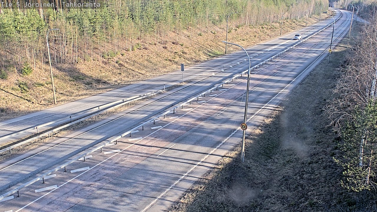 Kelikamerat Kuva Tie 5 Joroinen, Tahkoranta, Joroinen, Pohjois-Savo