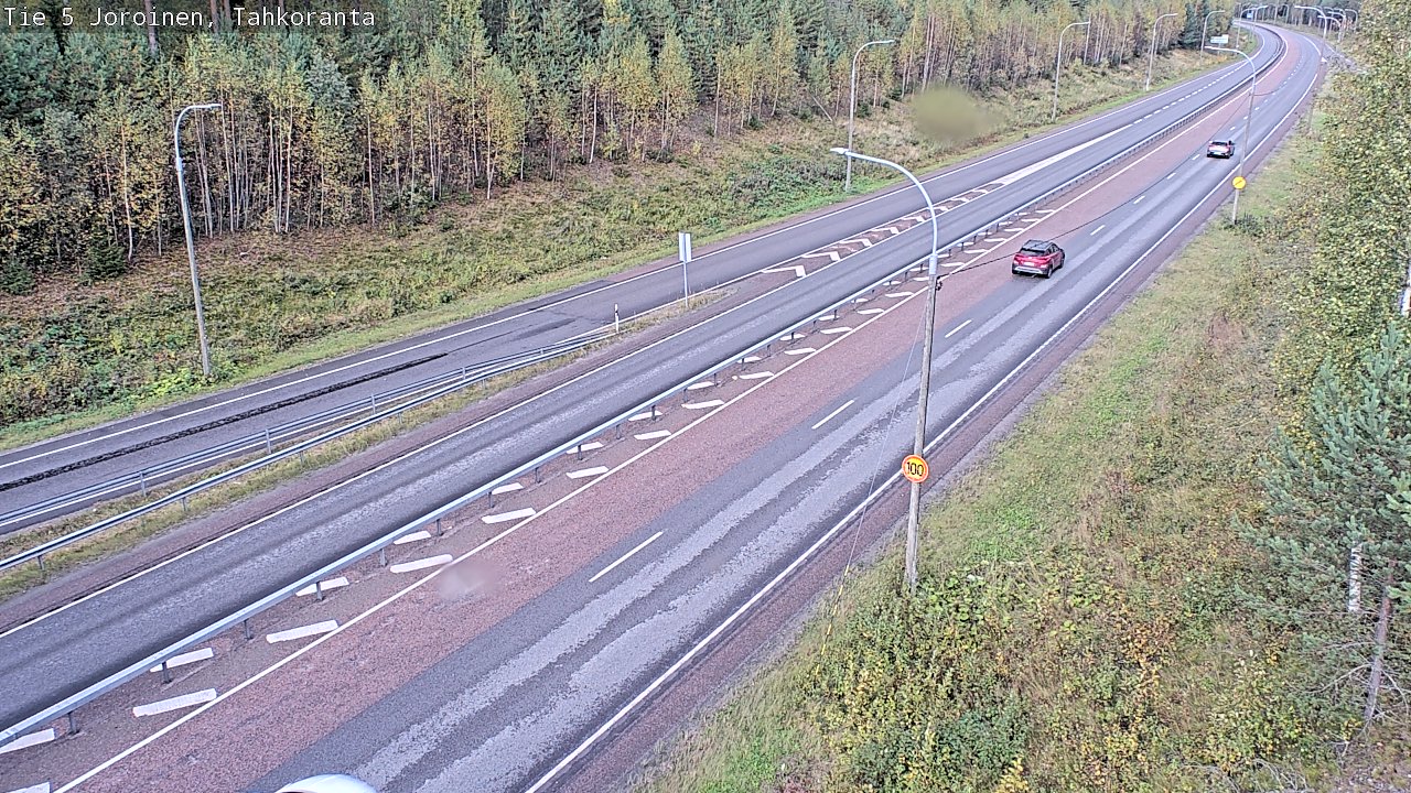 Weather Camera Image Road 5 Joroinen, Tahkoranta, Joroinen, Pohjois-Savo