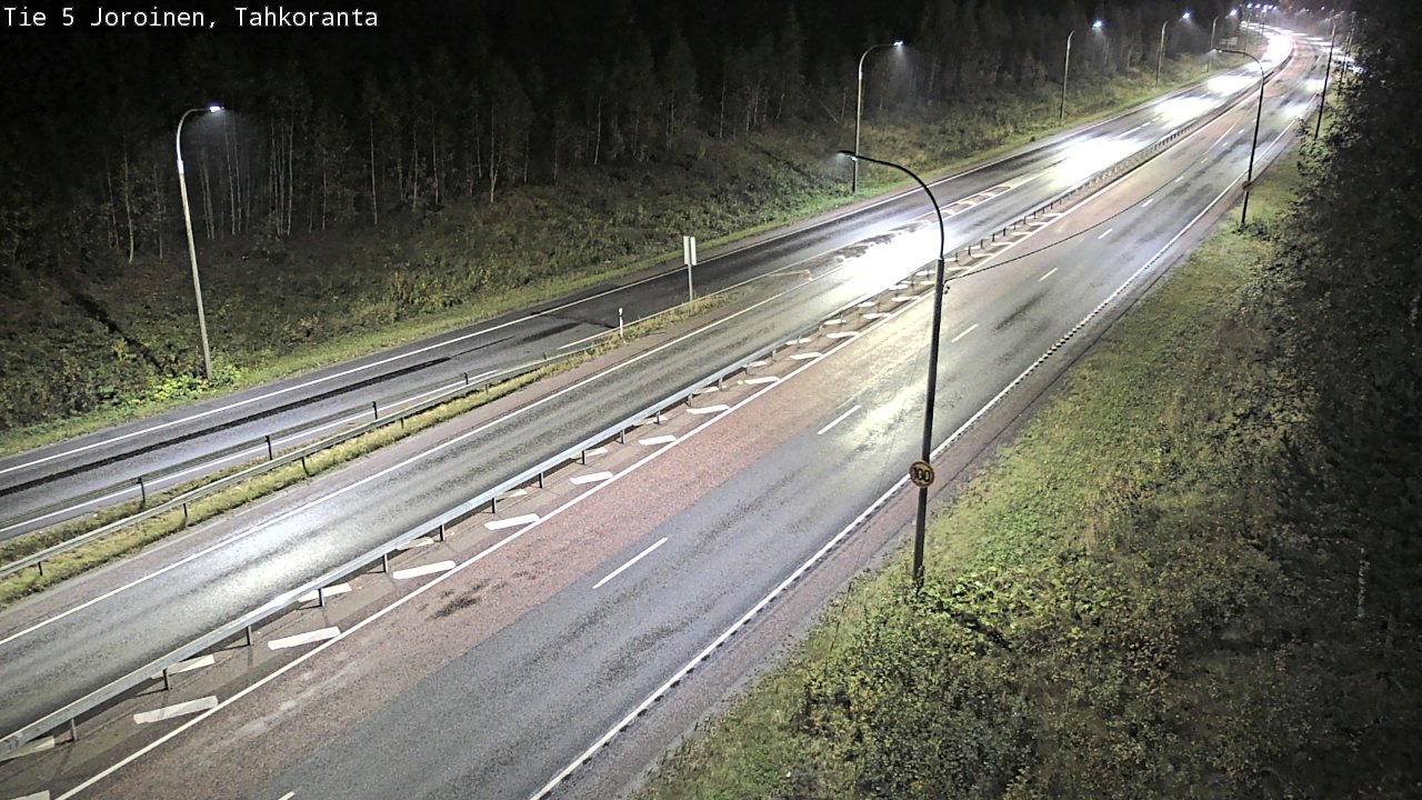 Weather Camera Image Road 5 Joroinen, Tahkoranta, Joroinen, Pohjois-Savo