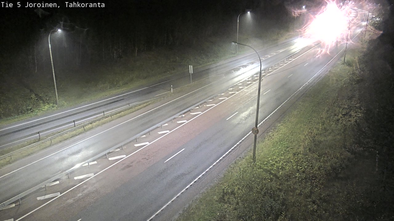 Weather Camera Image Road 5 Joroinen, Tahkoranta, Joroinen, Pohjois-Savo