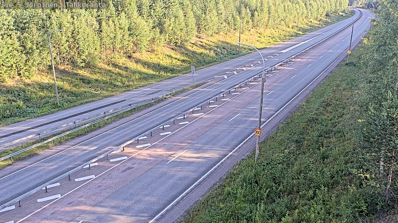 Kelikamerat Kuva Tie 5 Joroinen, Tahkoranta, Joroinen, Pohjois-Savo