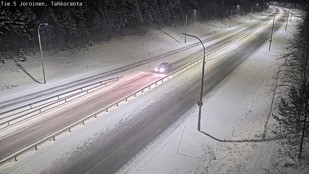 Kelikamerat Kuva Tie 5 Joroinen, Tahkoranta, Joroinen, Pohjois-Savo