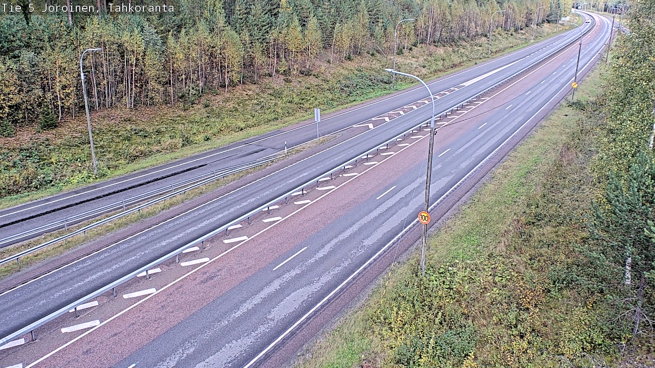 Weather Camera Image Road 5 Joroinen, Tahkoranta, Joroinen, Pohjois-Savo