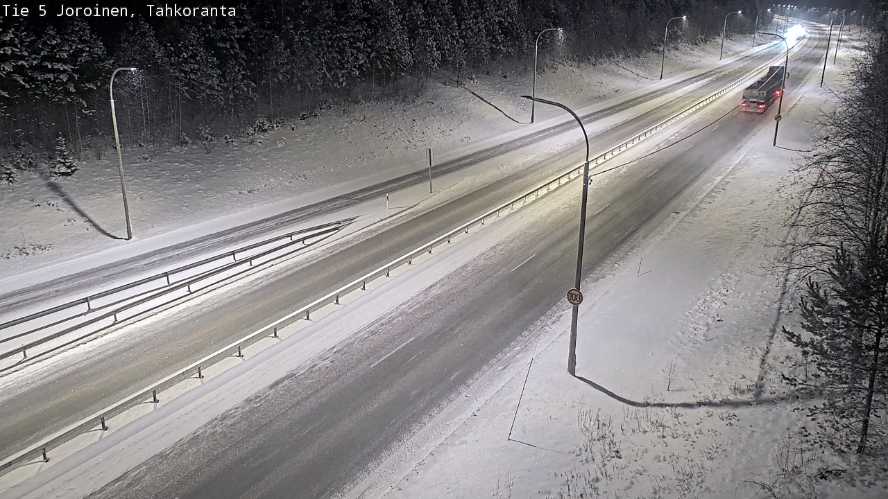 Kelikamerat Kuva Tie 5 Joroinen, Tahkoranta, Joroinen, Pohjois-Savo