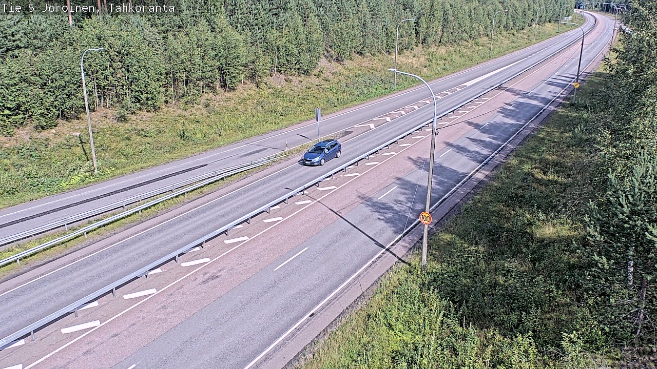 Kelikamerat Kuva Tie 5 Joroinen, Tahkoranta, Joroinen, Pohjois-Savo