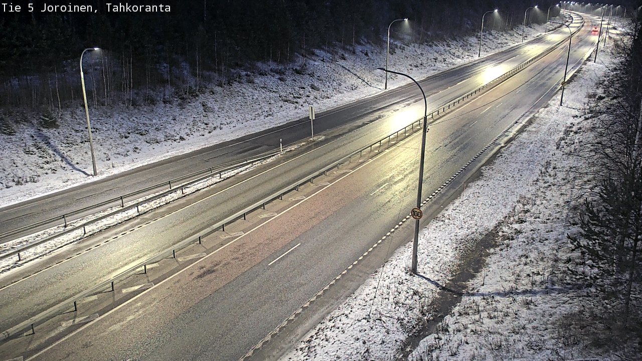 Kelikamerat Kuva Tie 5 Joroinen, Tahkoranta, Joroinen, Pohjois-Savo