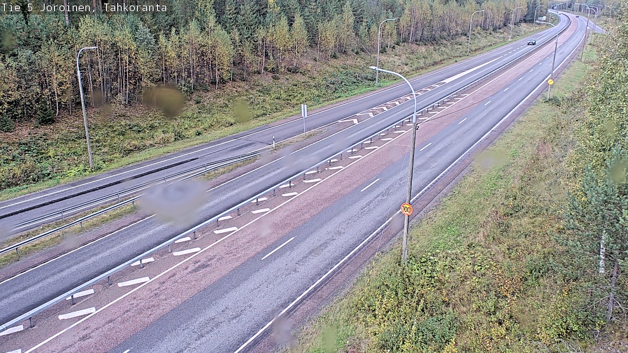 Weather Camera Image Road 5 Joroinen, Tahkoranta, Joroinen, Pohjois-Savo