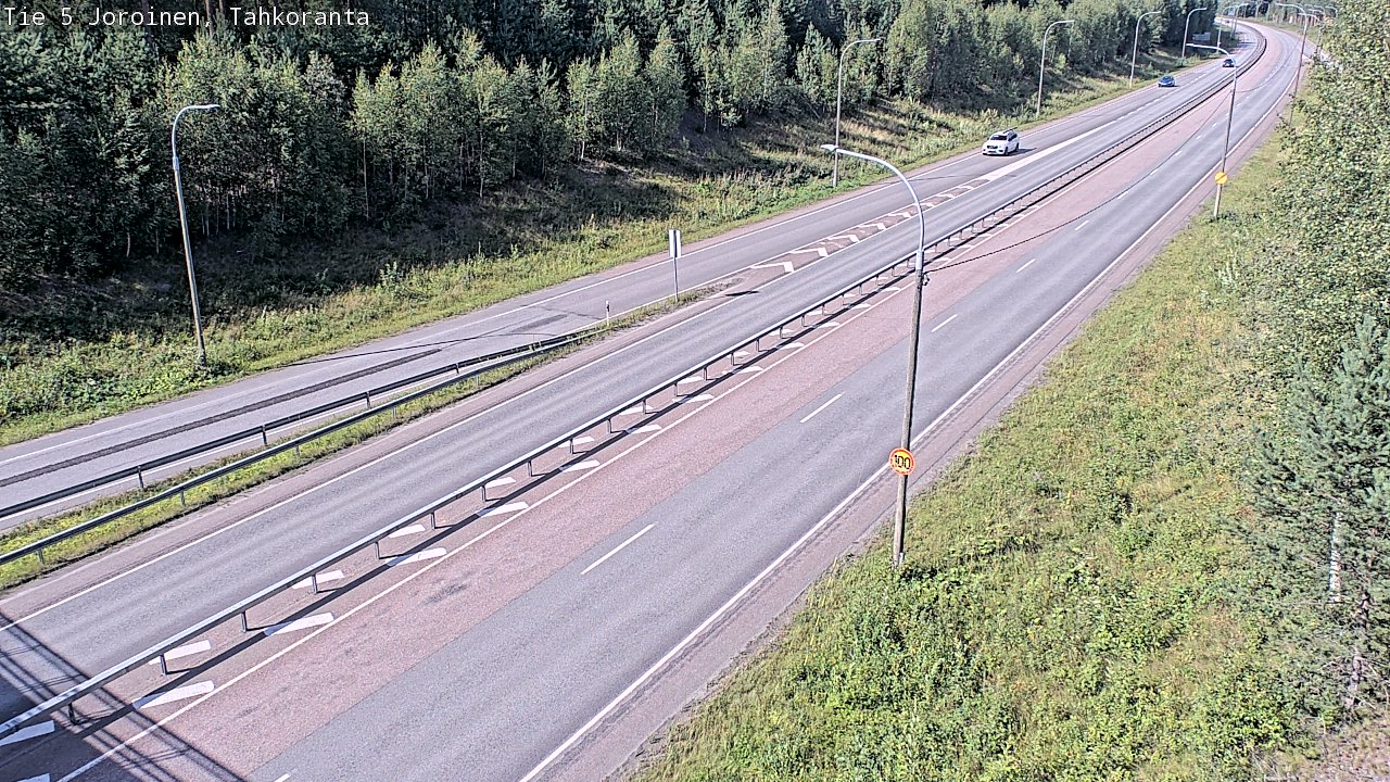 Kelikamerat Kuva Tie 5 Joroinen, Tahkoranta, Joroinen, Pohjois-Savo