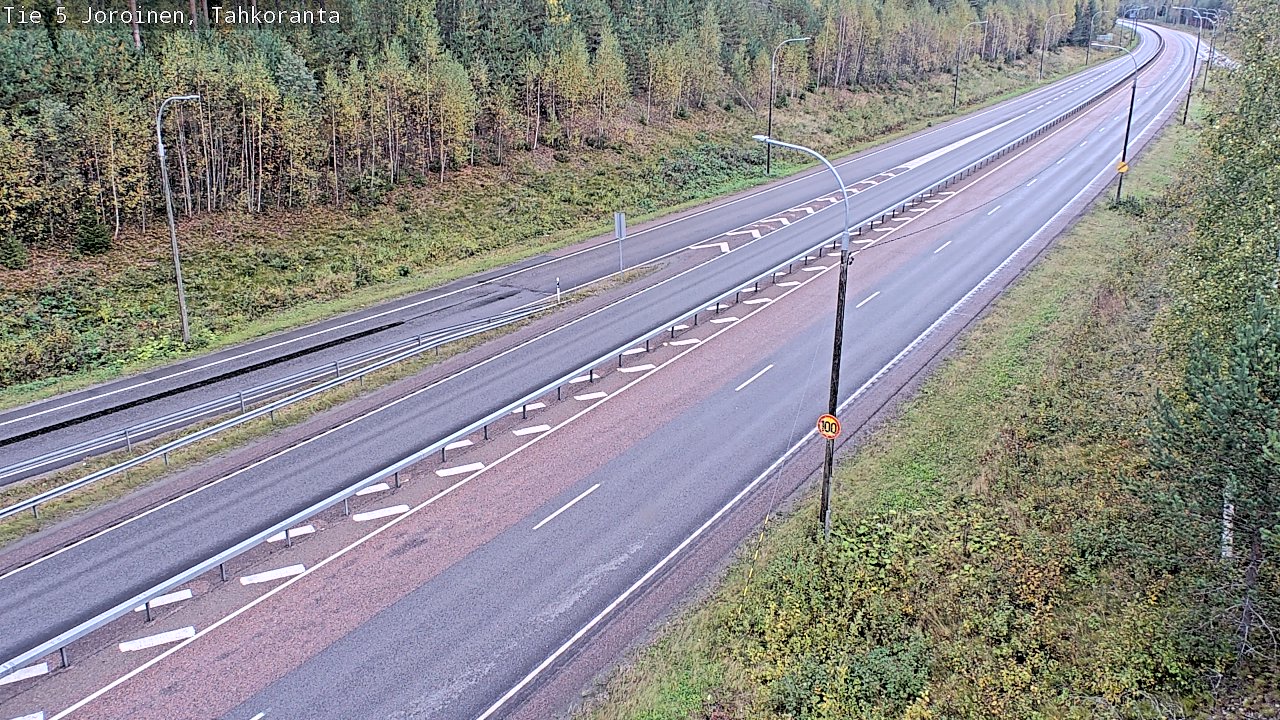 Weather Camera Image Road 5 Joroinen, Tahkoranta, Joroinen, Pohjois-Savo