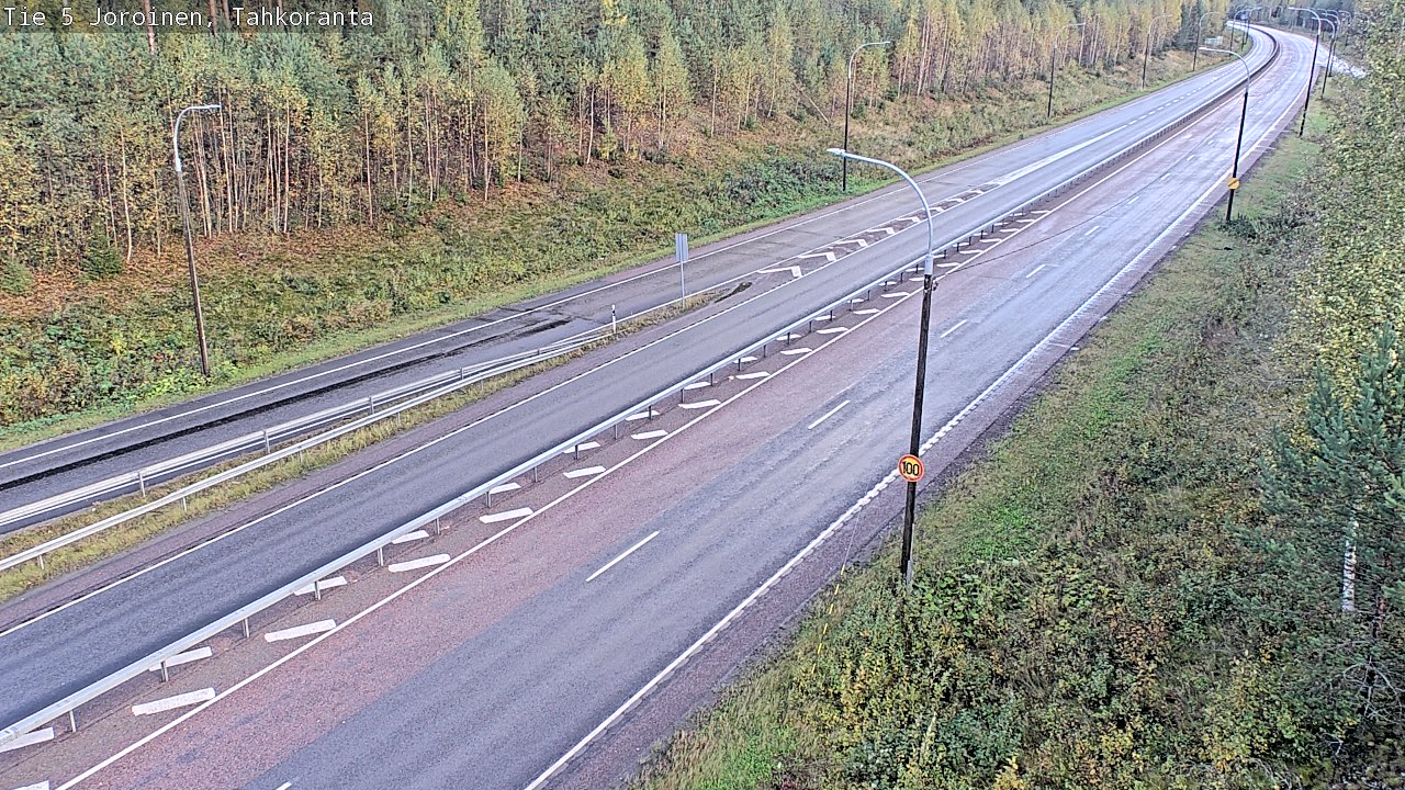 Weather Camera Image Road 5 Joroinen, Tahkoranta, Joroinen, Pohjois-Savo