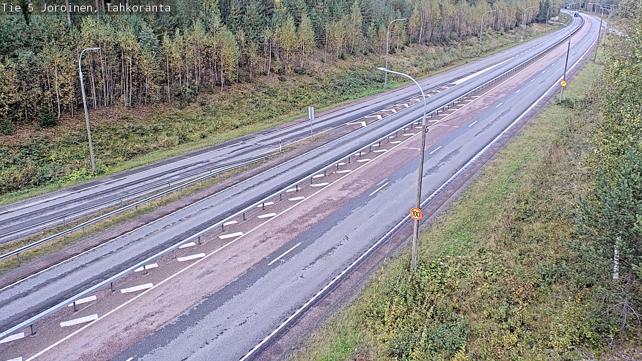 Weather Camera Image Road 5 Joroinen, Tahkoranta, Joroinen, Pohjois-Savo