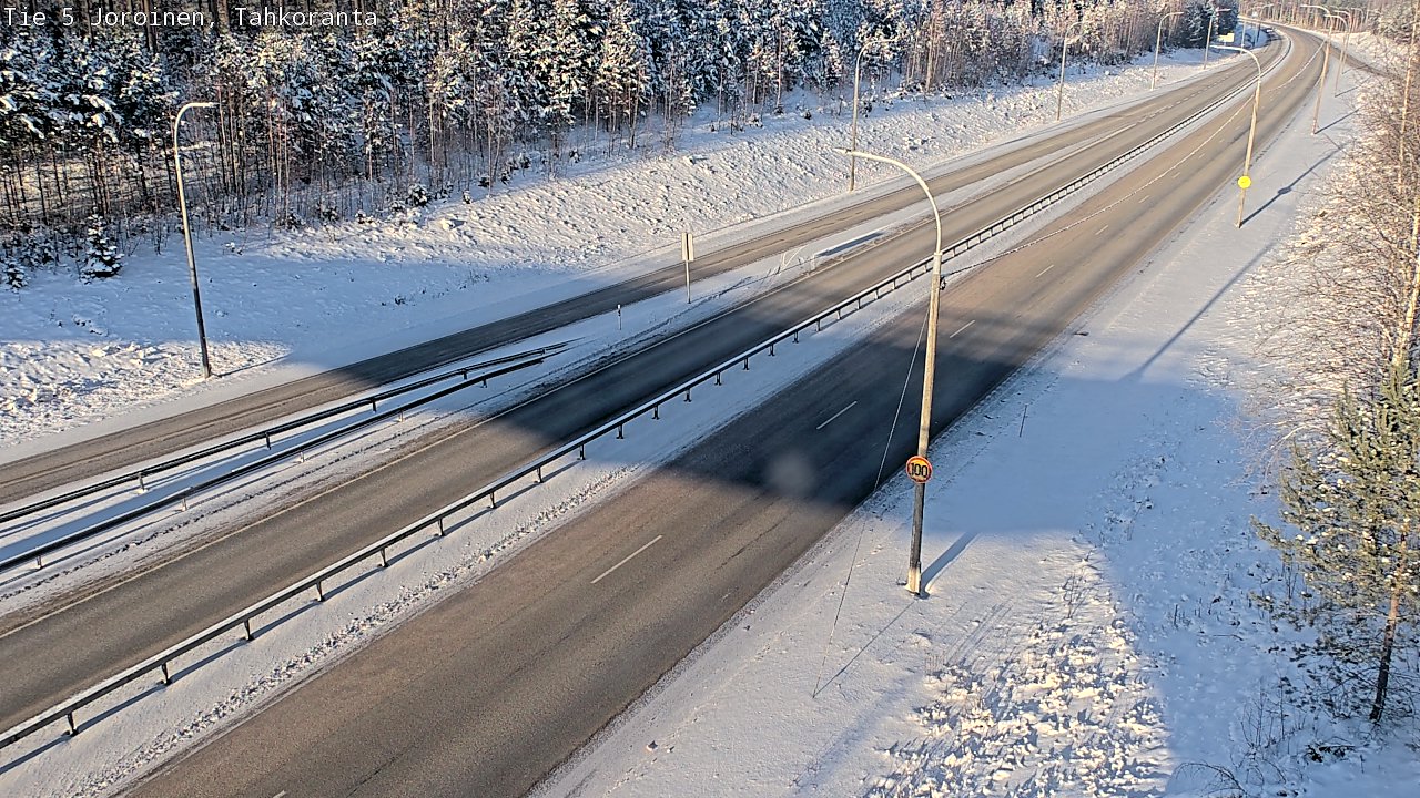 Weather Camera Image Road 5 Joroinen, Tahkoranta, Joroinen, Pohjois-Savo