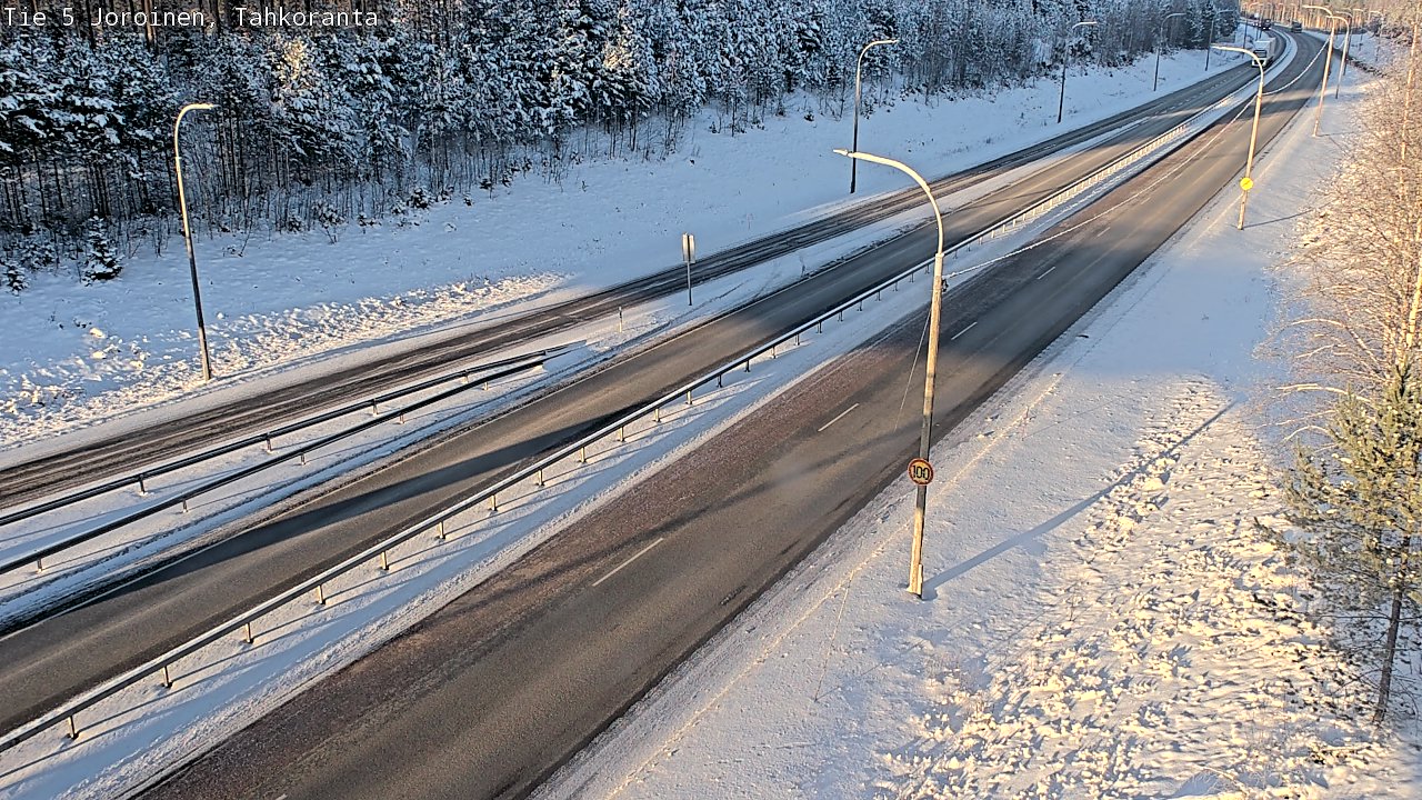 Kelikamerat Kuva Tie 5 Joroinen, Tahkoranta, Joroinen, Pohjois-Savo