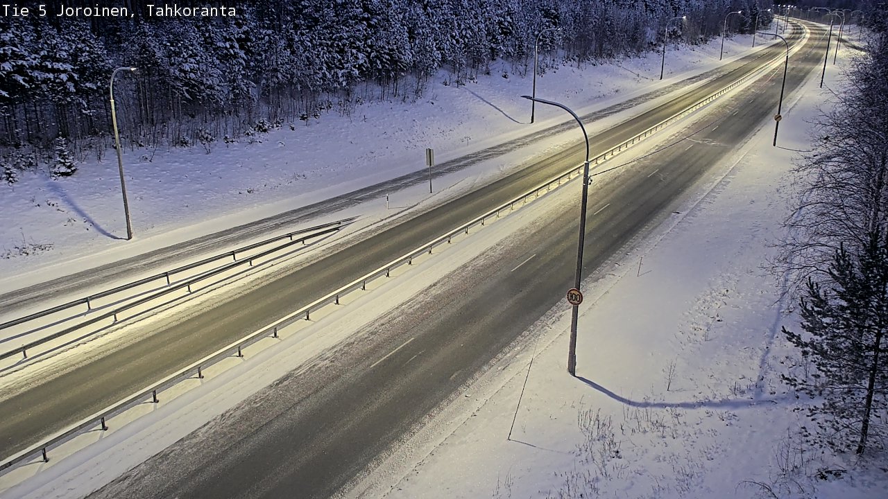 Kelikamerat Kuva Tie 5 Joroinen, Tahkoranta, Joroinen, Pohjois-Savo