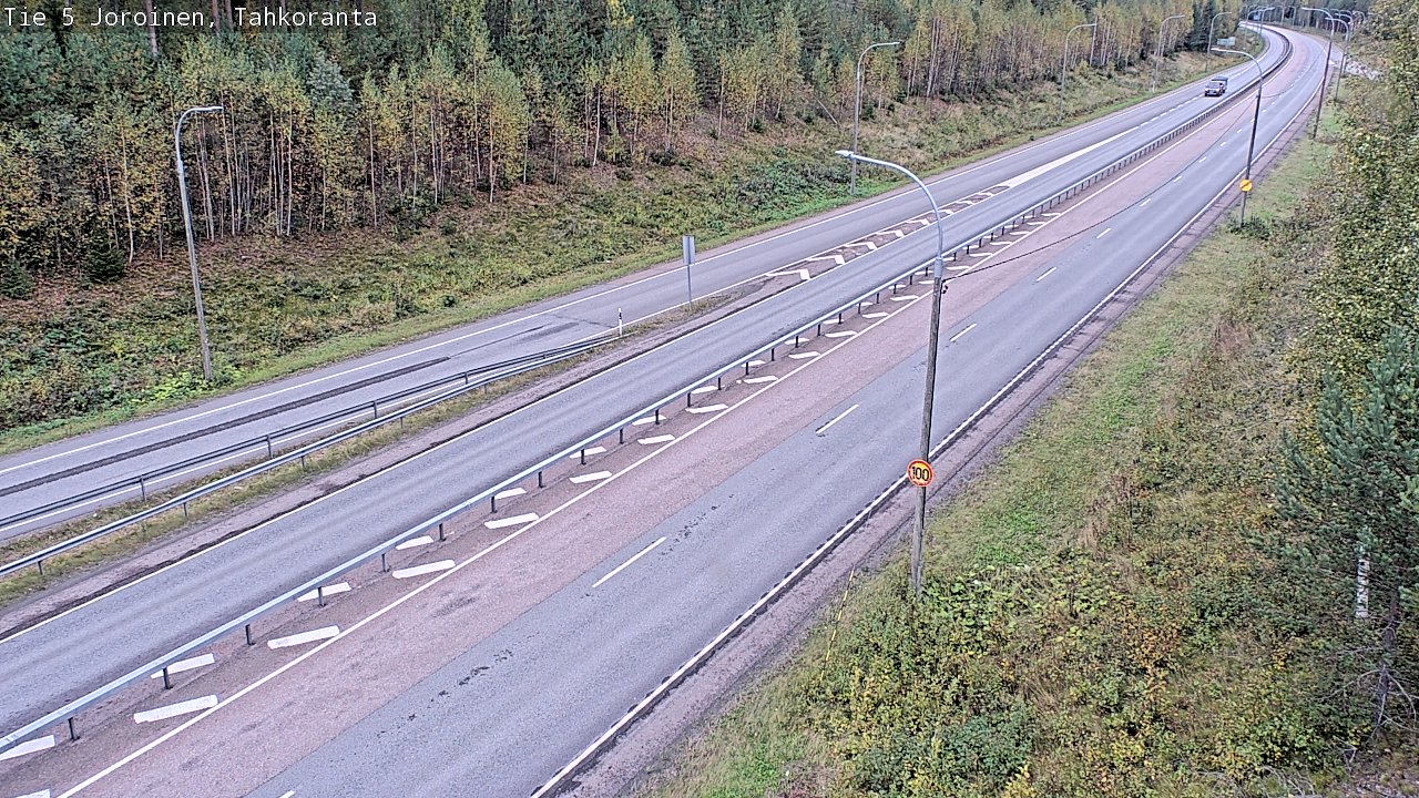 Weather Camera Image Road 5 Joroinen, Tahkoranta, Joroinen, Pohjois-Savo