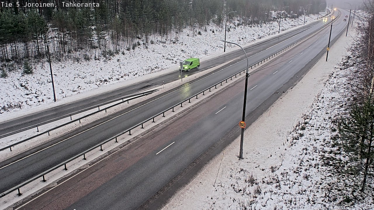 Weather Camera Image Road 5 Joroinen, Tahkoranta, Joroinen, Pohjois-Savo