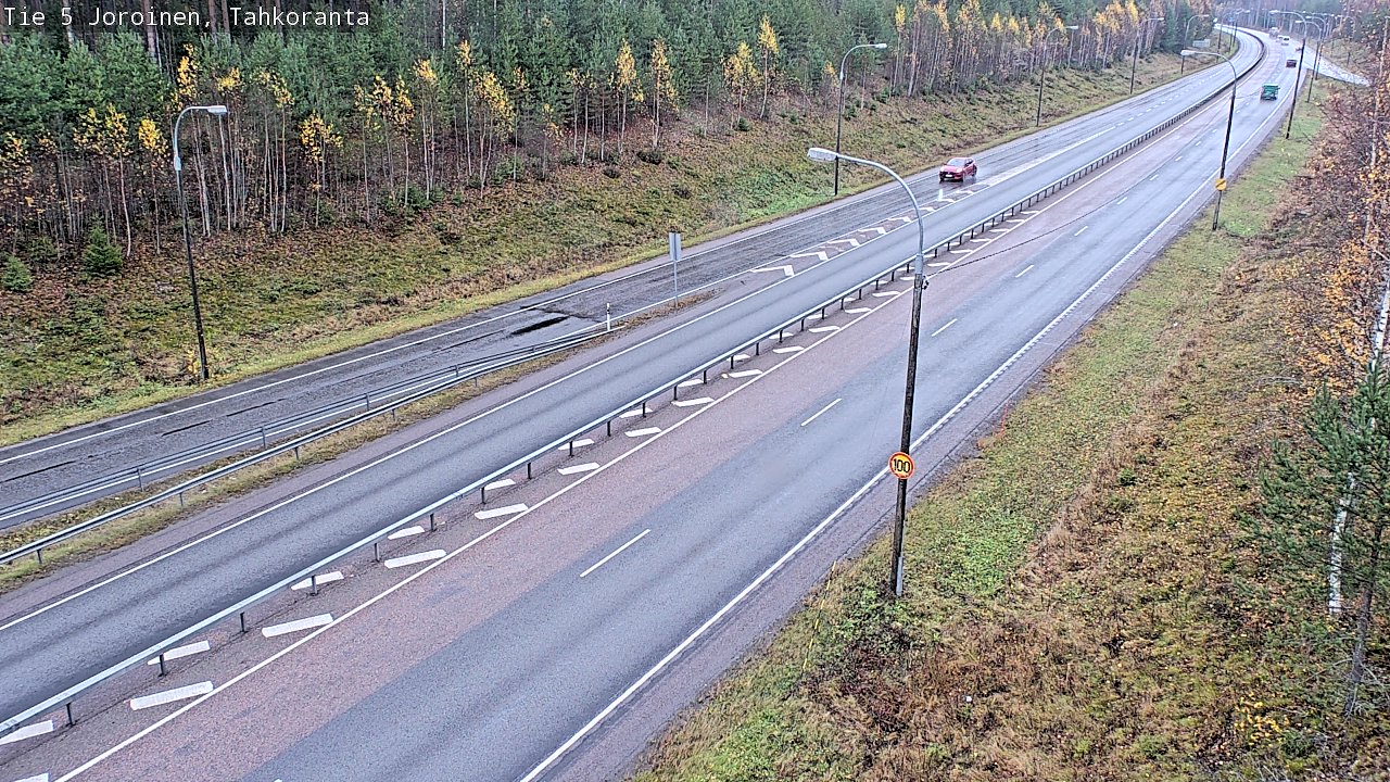 Weather Camera Image Väg 5 Jorois, Tahkoranta, Joroinen, Pohjois-Savo