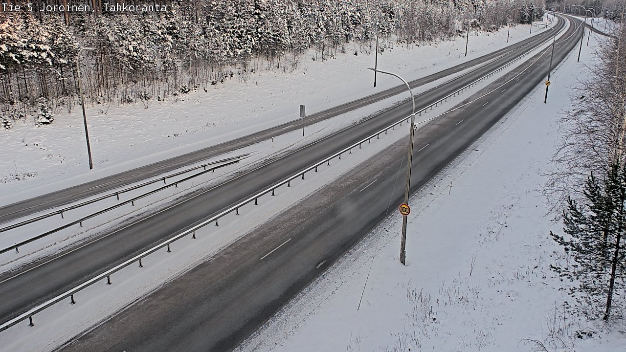Weather Camera Image Road 5 Joroinen, Tahkoranta, Joroinen, Pohjois-Savo