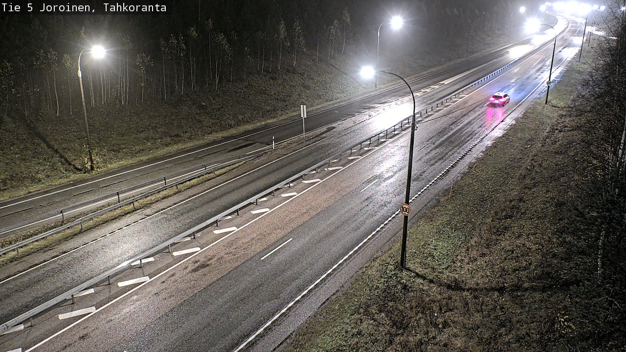 Weather Camera Image Road 5 Joroinen, Tahkoranta, Joroinen, Pohjois-Savo