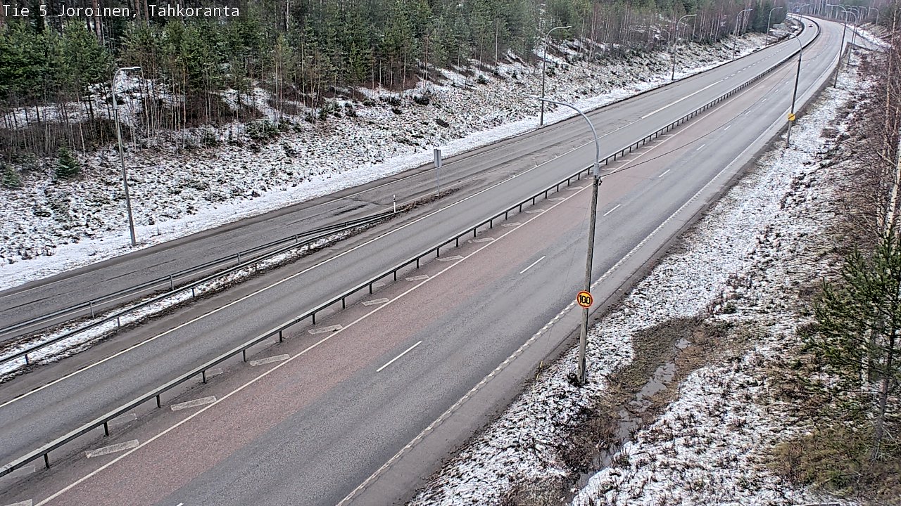 Kelikamerat Kuva Tie 5 Joroinen, Tahkoranta, Joroinen, Pohjois-Savo