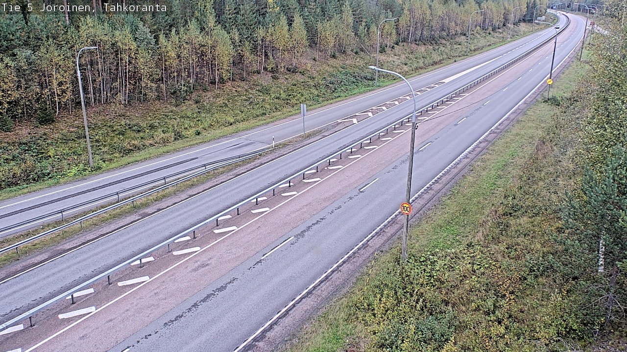 Weather Camera Image Road 5 Joroinen, Tahkoranta, Joroinen, Pohjois-Savo