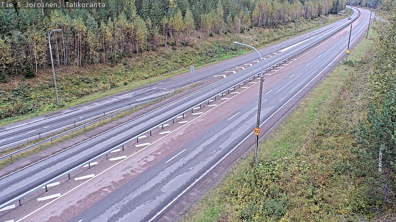 Kelikamerat Kuva Tie 5 Joroinen, Tahkoranta, Joroinen, Pohjois-Savo