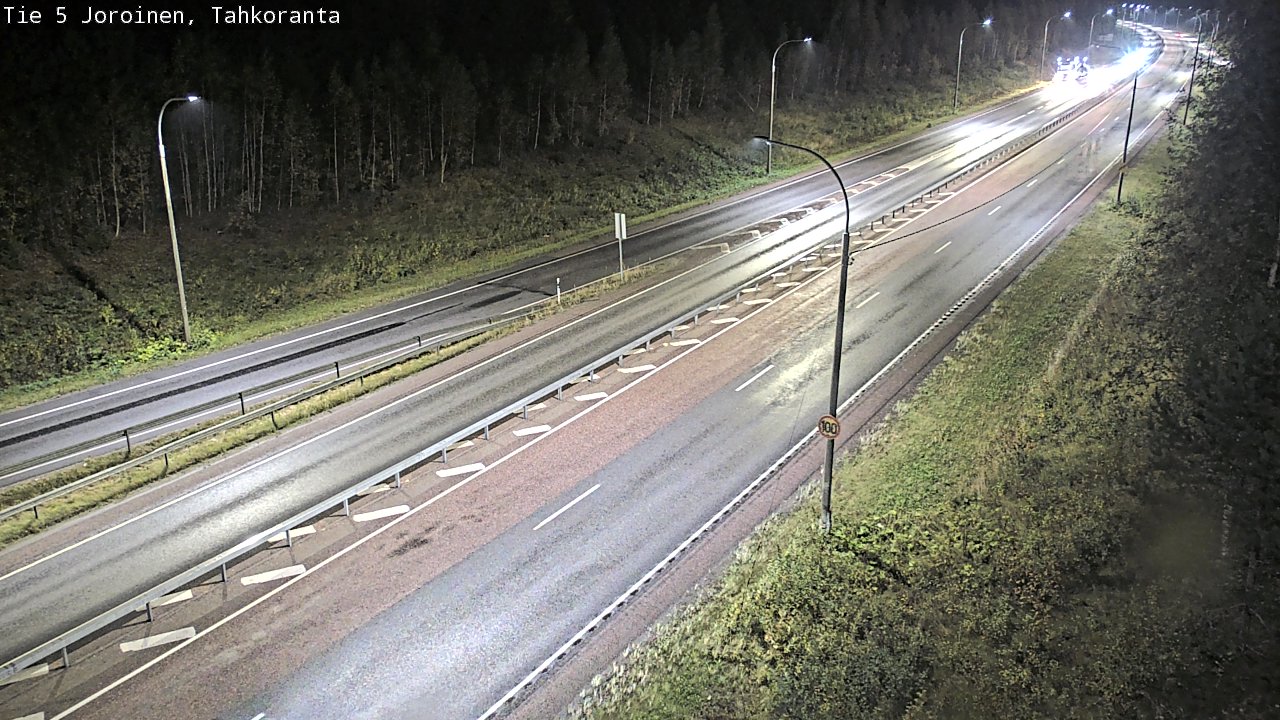 Weather Camera Image Road 5 Joroinen, Tahkoranta, Joroinen, Pohjois-Savo