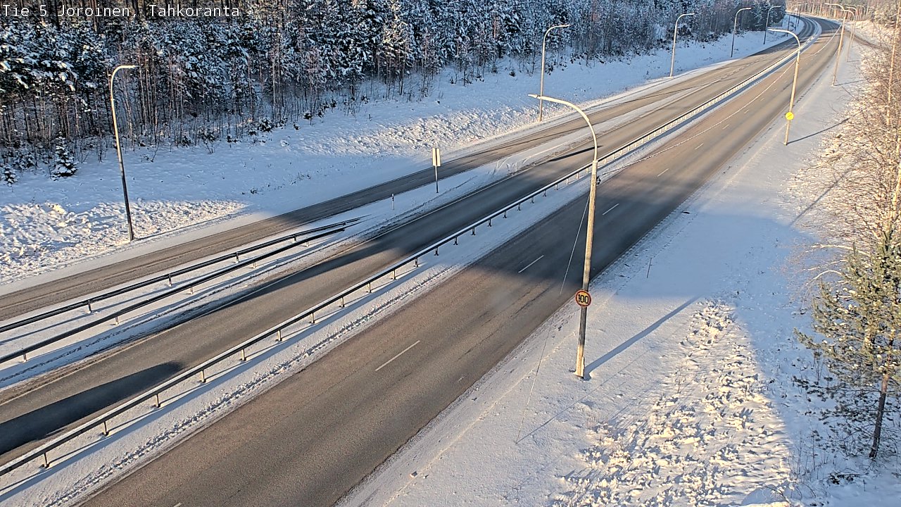 Weather Camera Image Road 5 Joroinen, Tahkoranta, Joroinen, Pohjois-Savo