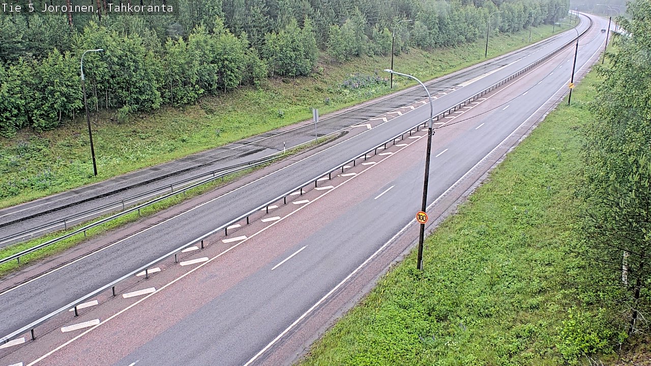 Weather Camera Image Väg 5 Jorois, Tahkoranta, Joroinen, Pohjois-Savo
