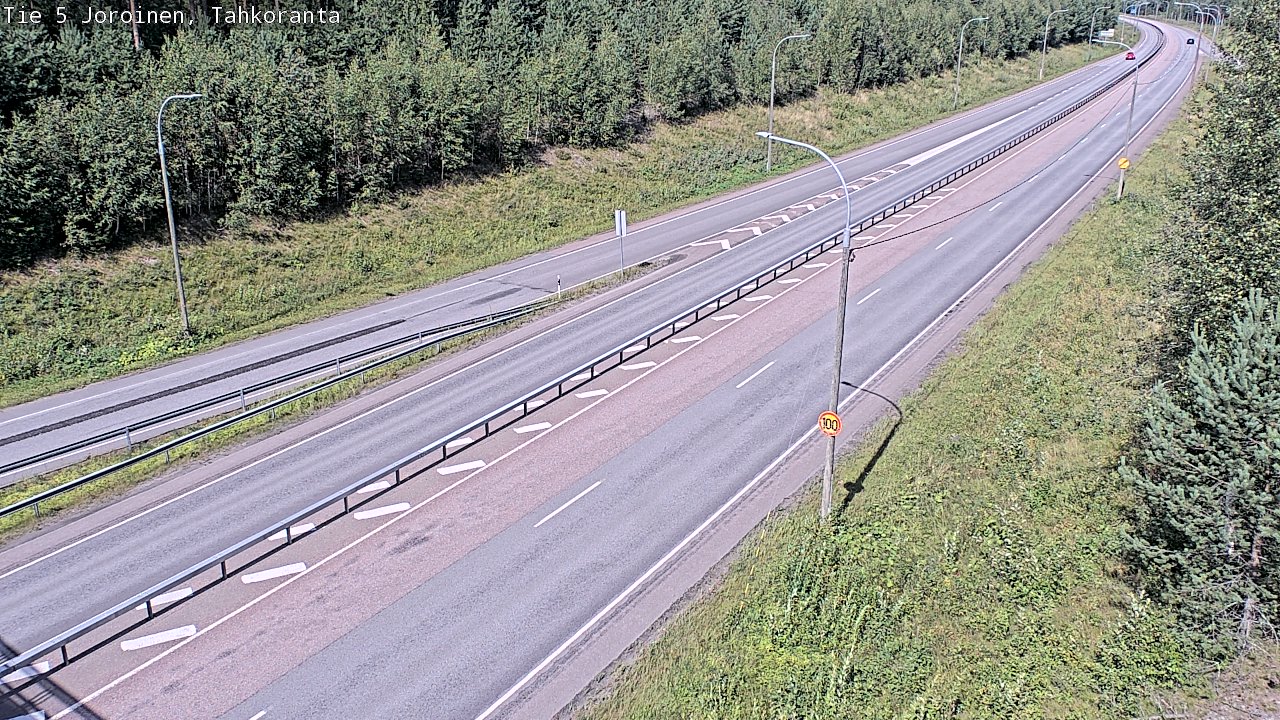 Kelikamerat Kuva Tie 5 Joroinen, Tahkoranta, Joroinen, Pohjois-Savo