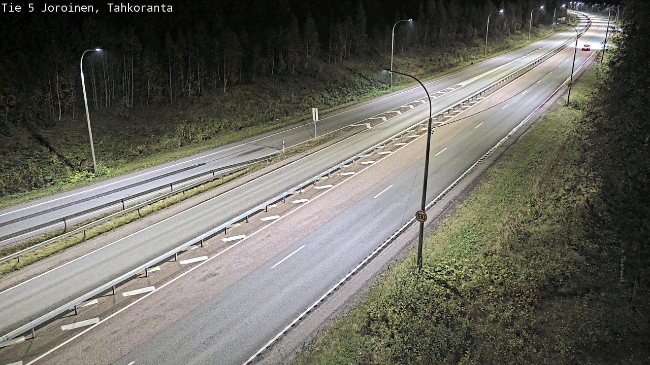 Weather Camera Image Road 5 Joroinen, Tahkoranta, Joroinen, Pohjois-Savo