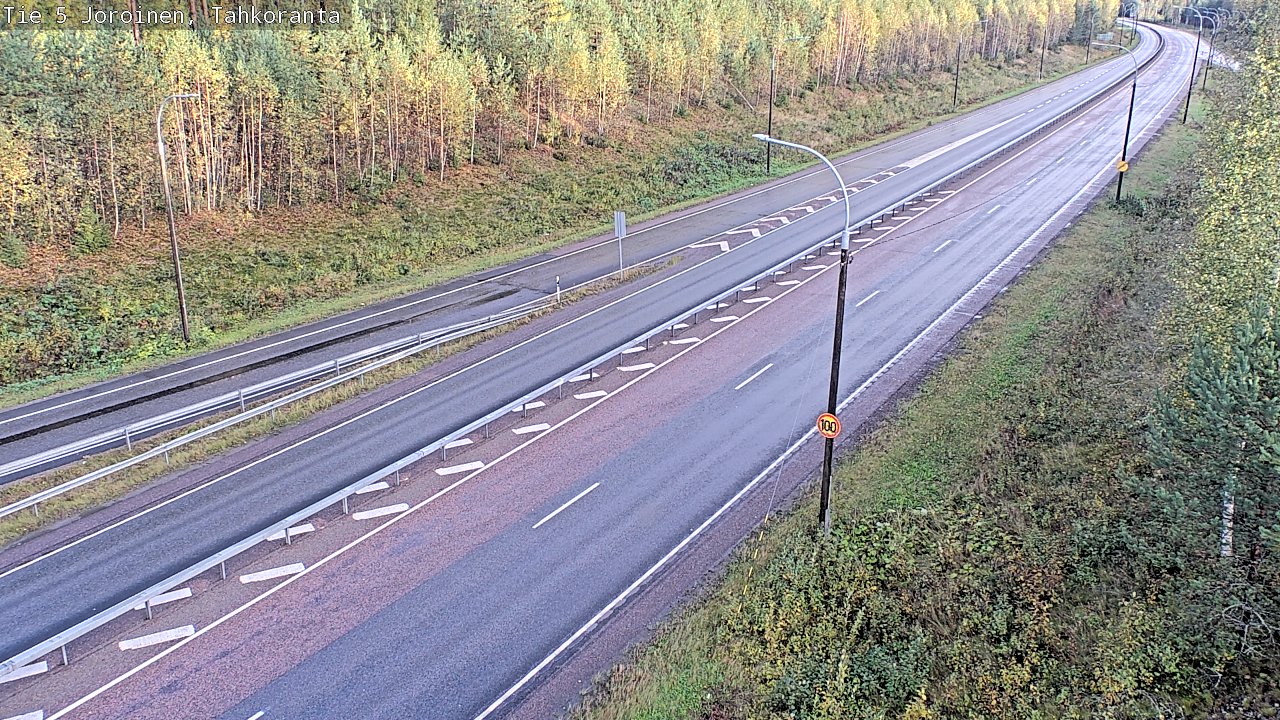 Weather Camera Image Road 5 Joroinen, Tahkoranta, Joroinen, Pohjois-Savo