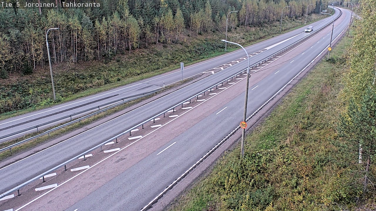 Weather Camera Image Road 5 Joroinen, Tahkoranta, Joroinen, Pohjois-Savo