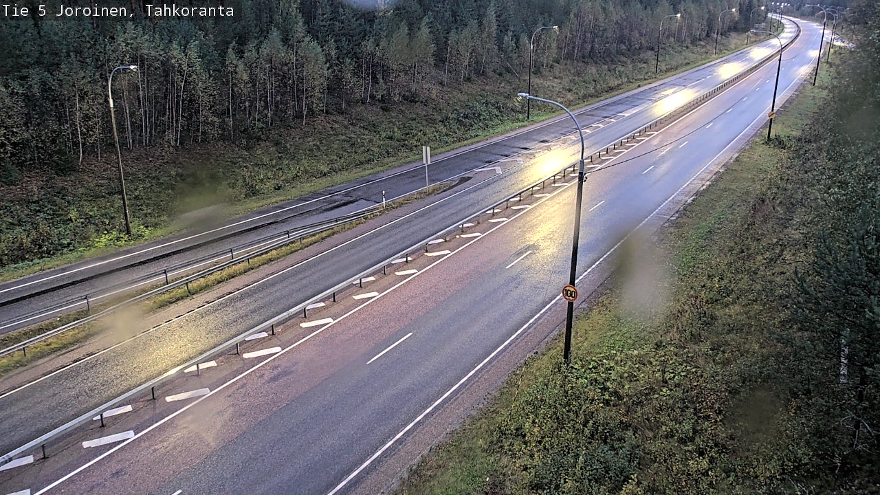 Weather Camera Image Road 5 Joroinen, Tahkoranta, Joroinen, Pohjois-Savo