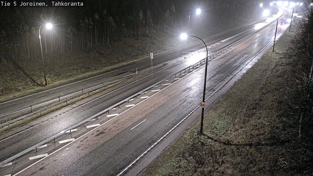 Weather Camera Image Road 5 Joroinen, Tahkoranta, Joroinen, Pohjois-Savo