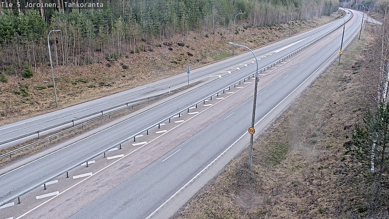 Kelikamerat Kuva Tie 5 Joroinen, Tahkoranta, Joroinen, Pohjois-Savo