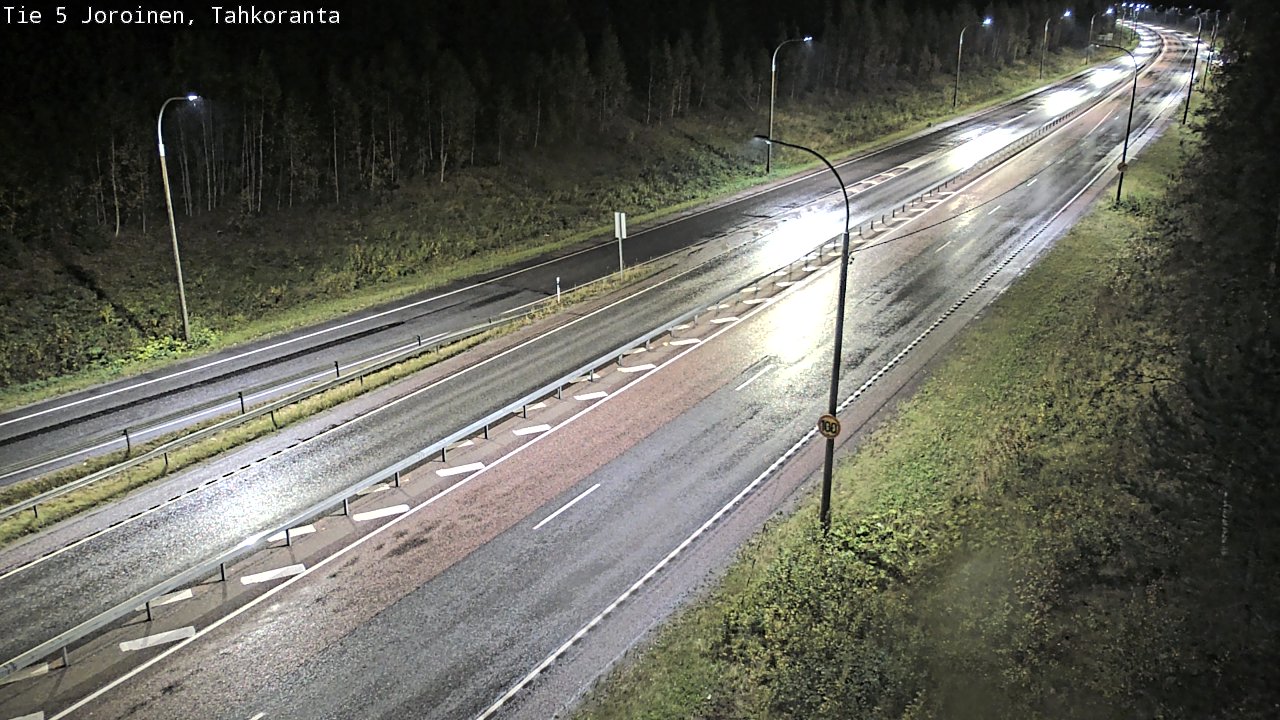 Weather Camera Image Road 5 Joroinen, Tahkoranta, Joroinen, Pohjois-Savo