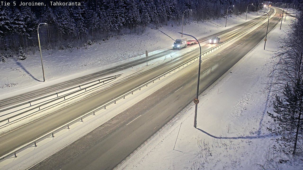 Kelikamerat Kuva Tie 5 Joroinen, Tahkoranta, Joroinen, Pohjois-Savo