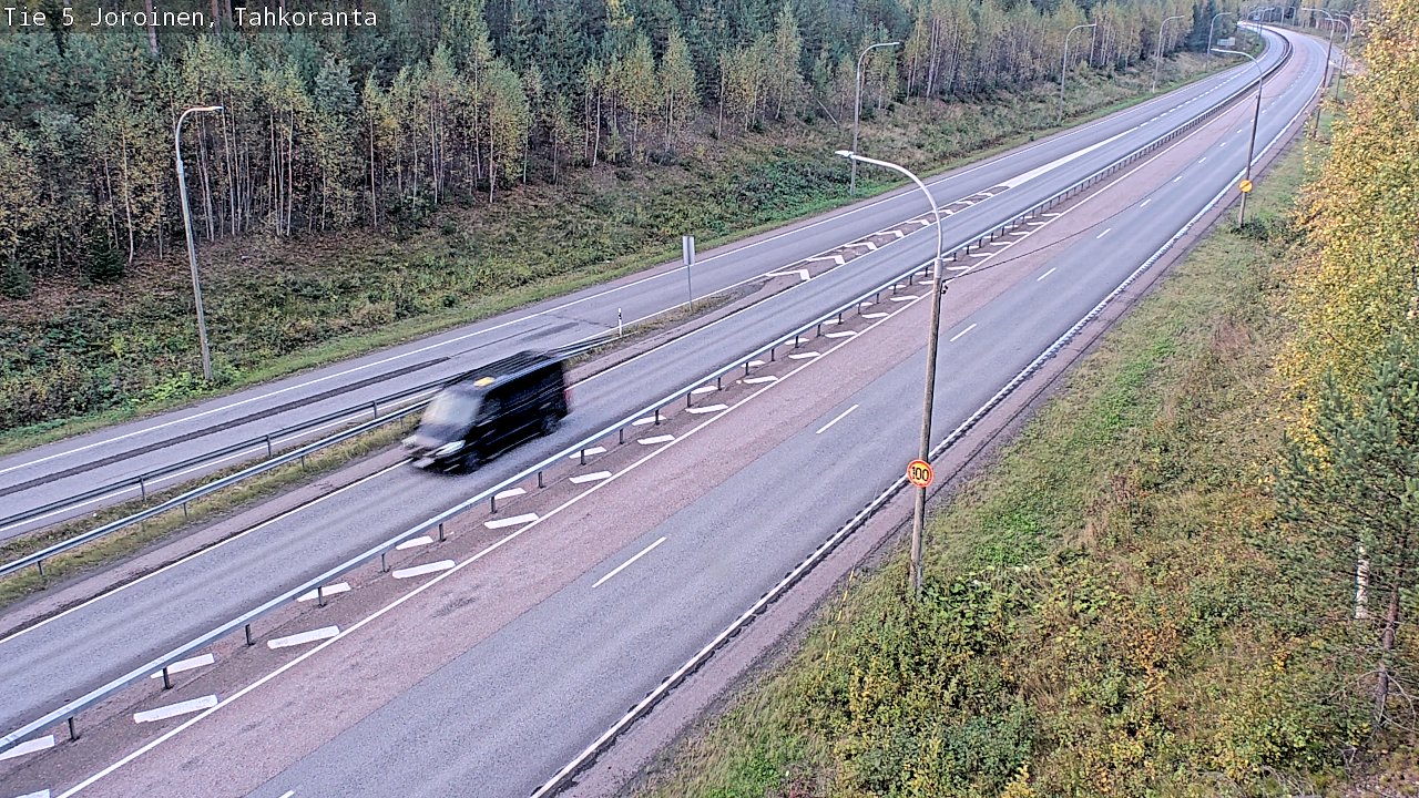 Weather Camera Image Road 5 Joroinen, Tahkoranta, Joroinen, Pohjois-Savo