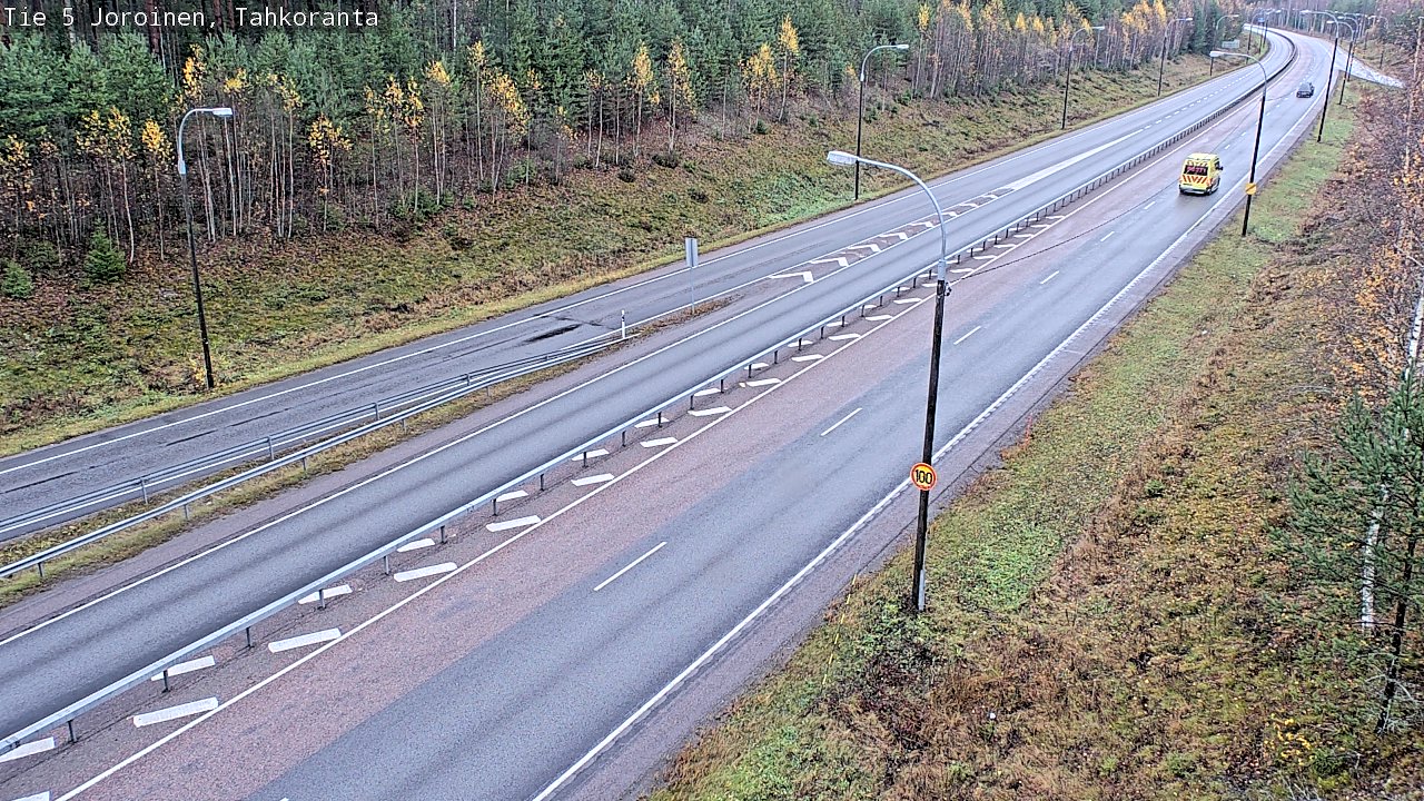 Weather Camera Image Väg 5 Jorois, Tahkoranta, Joroinen, Pohjois-Savo