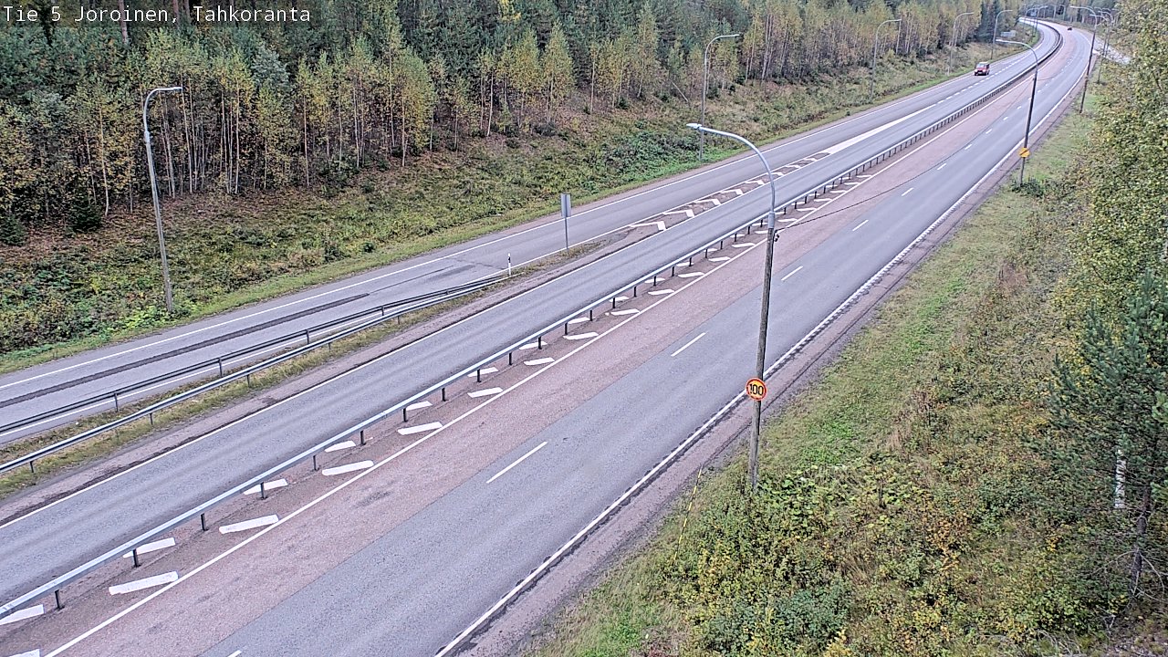 Weather Camera Image Road 5 Joroinen, Tahkoranta, Joroinen, Pohjois-Savo