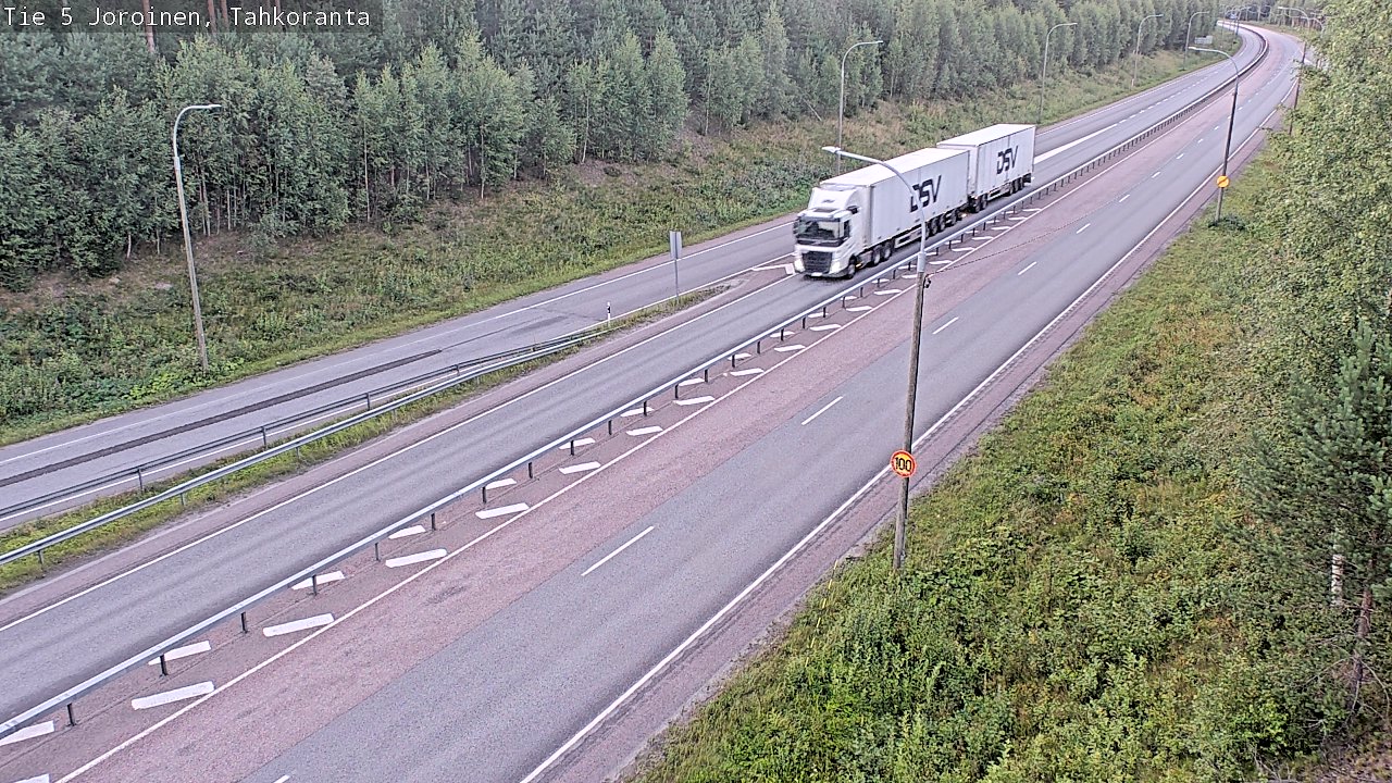 Kelikamerat Kuva Tie 5 Joroinen, Tahkoranta, Joroinen, Pohjois-Savo