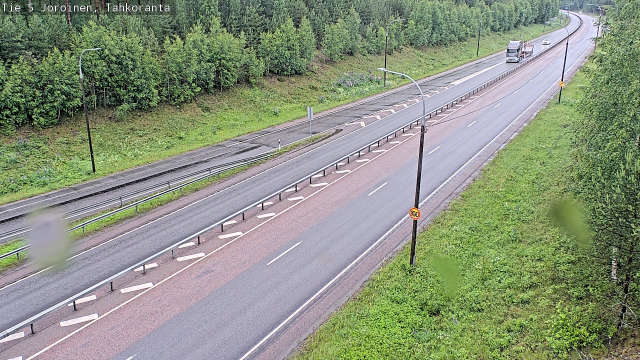 Kelikamerat Kuva Tie 5 Joroinen, Tahkoranta, Joroinen, Pohjois-Savo