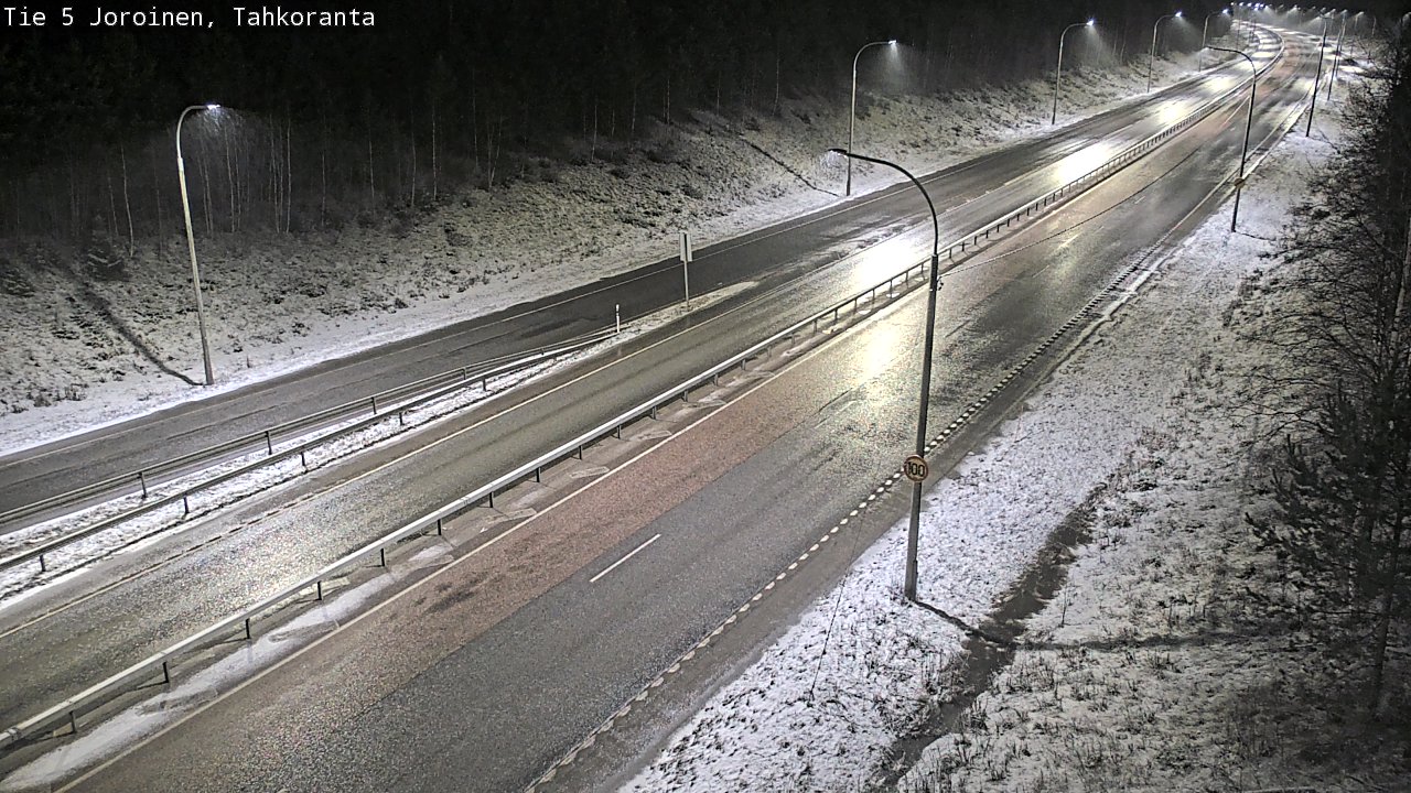 Kelikamerat Kuva Tie 5 Joroinen, Tahkoranta, Joroinen, Pohjois-Savo